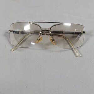 Silver Y2K Brad Pitt Sunglasses Retro Christian Dior